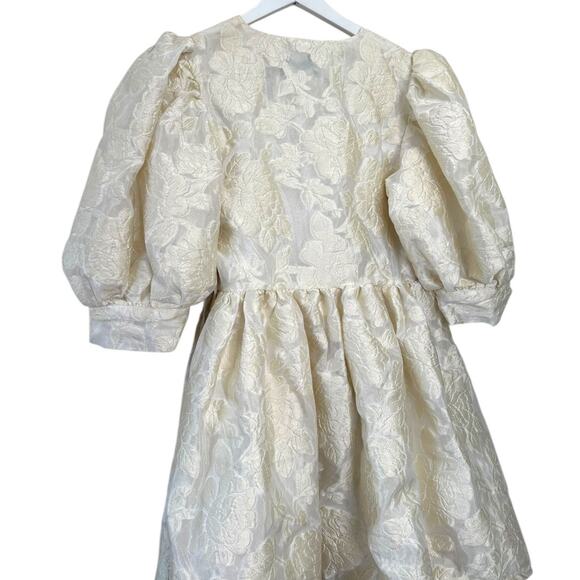 Sister Jane Dream Cowboy Kisses Jacquard Wrap Mini Dress Size Small - Picture 12 of 13